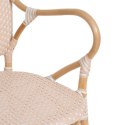 Krzesło do Jadalni 57 x 62 x 90 cm Naturalny Beżowy Rattan