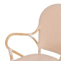 Krzesło do Jadalni 57 x 62 x 90 cm Naturalny Beżowy Rattan