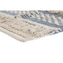 Dywan DKD Home Decor 230 x 160 x 2 cm Niebieski Bawełna Biały Boho