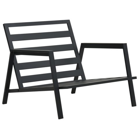 5-cz. zestaw mebli do ogrodu, poduszki, aluminium, ciemnoszary 5-cz. zestaw mebli do ogrodu, poduszki, aluminium, ciemnoszary