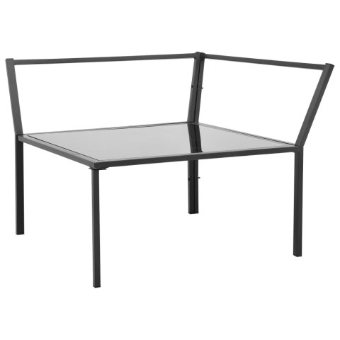 5-cz. zestaw mebli do ogrodu, poduszki, aluminium, ciemnoszary 5-cz. zestaw mebli do ogrodu, poduszki, aluminium, ciemnoszary