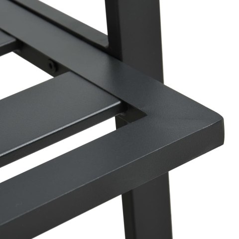 5-cz. zestaw mebli do ogrodu, poduszki, aluminium, ciemnoszary 5-cz. zestaw mebli do ogrodu, poduszki, aluminium, ciemnoszary