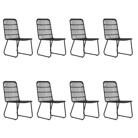 9-cz. zestaw mebli ogrodowych, rattan PE i szkło 9-cz. zestaw mebli ogrodowych, rattan PE i szkło