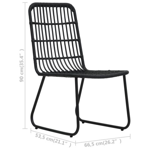 9-cz. zestaw mebli ogrodowych, rattan PE i szkło 9-cz. zestaw mebli ogrodowych, rattan PE i szkło