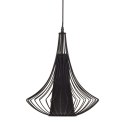 Lampa Sufitowa Czarny 30 x 30 x 45 cm Żelazo Ø 30 cm