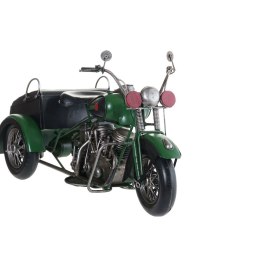 Figurka Dekoracyjna DKD Home Decor Czarny Kolor Zielony Motocykl Vintage 16 x 37 x 19 cm (2 Sztuk) (1 Sztuk)