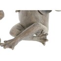Figurka Dekoracyjna DKD Home Decor Muzyk 23 x 19,5 x 22,5 cm Brązowy Żaba (3 Sztuk)
