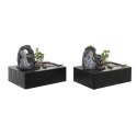 Fontána DKD Home Decor Budda Żywica Orientalny 29 x 21 x 23 cm (2 Sztuk)