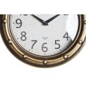 Zegar Ścienny DKD Home Decor 28,5 x 8 x 50 cm Szkło Żelazo Vintage (2 Sztuk)