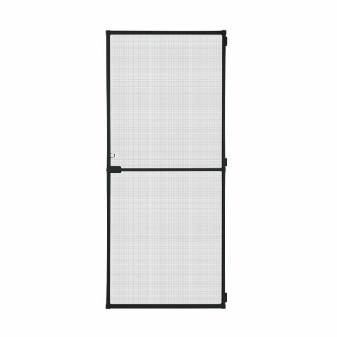 Zasłona Przeciw Owadom Schellenberg Drzwi Z ramą Włókno szklane Czarny Aluminium (100 x 210 cm)
