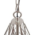 Lampa Sufitowa Metal Srebro 35 x 35 x 45 cm