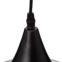 Lampa Sufitowa 36 x 36 x 130 cm Czarny Złoty Metal Ø 18,5 cm