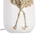 Lampa stołowa Biały Złoty Bawełna Ceramika 60 W 220 V 240 V 220-240 V 32 x 32 x 43 cm