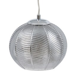 Lampa Sufitowa 20 x 20 x 15,5 cm Szkło Srebro Żelazo Ø 20 cm