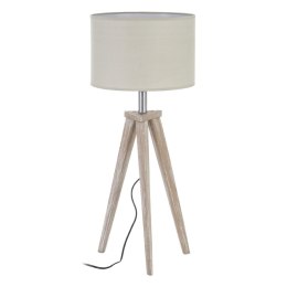 Lampa stołowa Biały Drewno 60 W 240V 220 V 240 V 30 x 30 x 71 cm