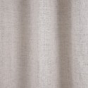 Zasłona Beżowy Poliester Srebro 100% bawełny 140 x 260 cm