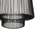 Lampa Sufitowa 29 x 29 x 39,5 cm Czarny Żelazo Ø 29 cm