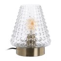 Lampa stołowa Złoty Metal Szkło Mosiądz Żelazo 40 W 220 V 240 V 220-240 V 18 x 18 x 23 cm