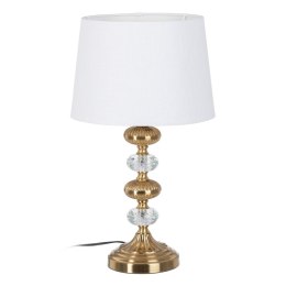 Lampa stołowa Złoty Płótno Metal Żelazo 40 W 220 V 30 x 30 x 52 cm