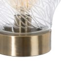 Lampa stołowa Złoty Metal Szkło Mosiądz Żelazo 40 W 220 V 240 V 220-240 V 23 x 23 x 30 cm