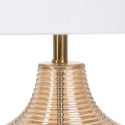 Lampa stołowa Złoty Płótno Metal Żelazo 40 W 220 V 30 x 30 x 47 cm