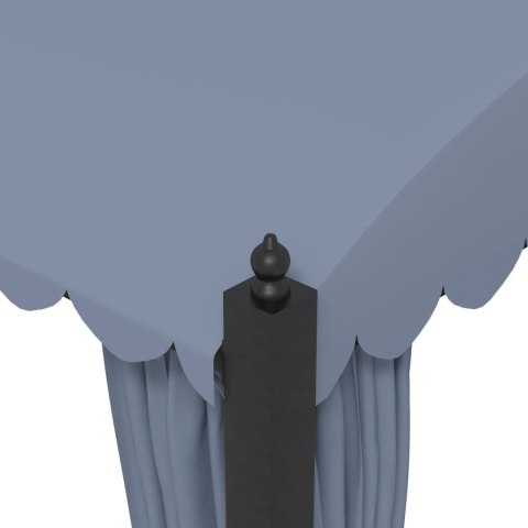 Altana ogrodowa z zasłonami, 3 x 4 m, antracytowa, aluminium Altana ogrodowa z zasłonami, 3 x 4 m, antracytowa, aluminium