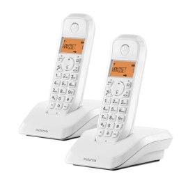 Telefon Bezprzewodowy Motorola S1202 (2 pcs) - Czarny