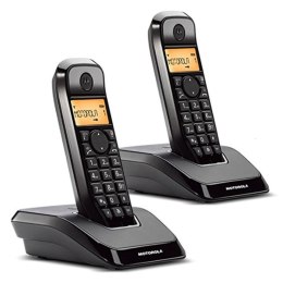 Telefon Bezprzewodowy Motorola S1202 (2 pcs) - Czarny