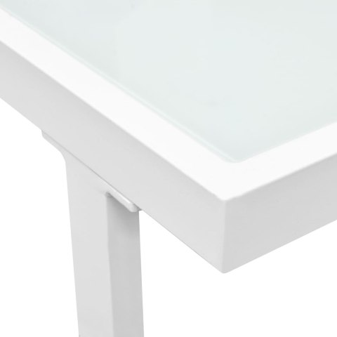 5-cz. zestaw mebli do ogrodu, textilene, aluminium, czarny