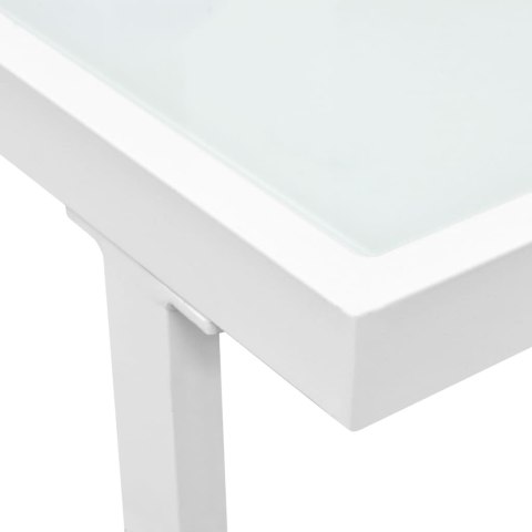 4-cz. zestaw mebli do ogrodu z poduszkami, aluminium, czarny