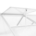 Szklarnia z ramą aluminiową, 362x190x195 cm, 13,41 m³