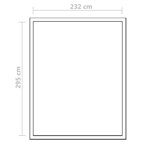 Szklarnia ogrodowa wzmocniona aluminiową ramą, 7,55 m² Szklarnia ogrodowa wzmocniona aluminiową ramą, 7,55 m²