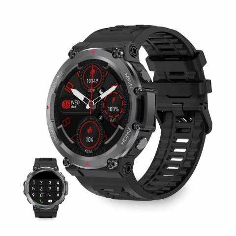 Smartwatch KSIX Oslo 1,5" Bluetooth 5.0 270 mAh Czarny