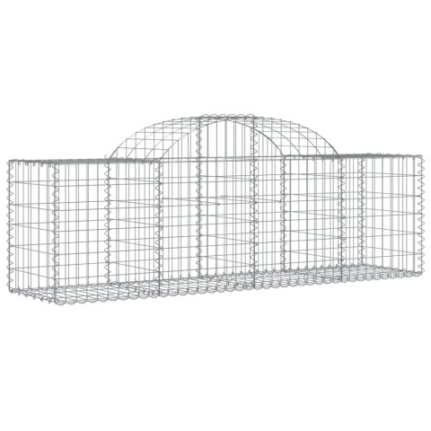 Kosze gabionowe, 14 szt, 200x50x60/80 cm, galwanizowane żelazo Kosze gabionowe, 14 szt, 200x50x60/80 cm, galwanizowane żelazo