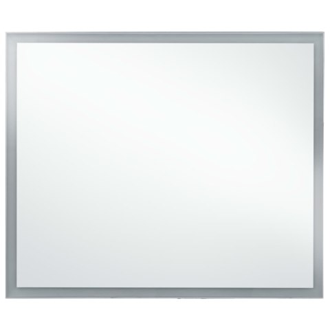 Ścienne lustro łazienkowe z LED, 80 x 60 cm