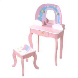 Toaletka z Krzesełkiem Teamson Różowy Zabawka 62,5 x 98,5 x 32 cm
