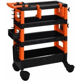 Wózek na narzędzia FX Tools Czarny Pomarańczowy polipropylen (68 x 35 x 87,5 cm)