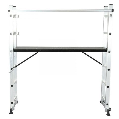 Kombinowane rusztowanie 3w1 - platforma robocza + 2 drabiny