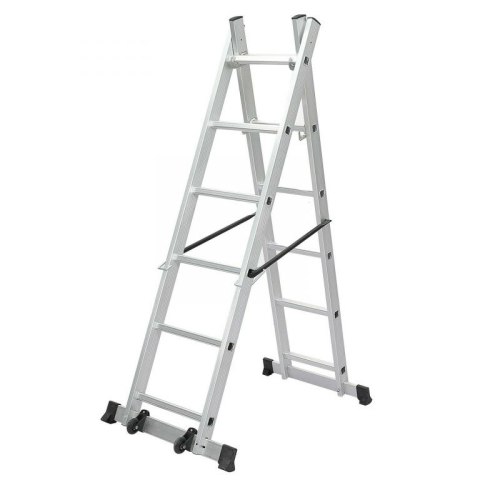 Kombinowane rusztowanie 3w1 - platforma robocza + 2 drabiny