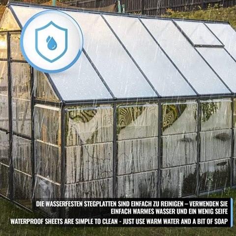 JAGO Arkusze z poliwęglanu, przezroczyste, 15 szt.