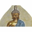 Figurka Dekoracyjna DKD Home Decor Niebieski Czerwony Pomarańczowy Złoty Budda Orientalny 15,5 x 5 x 20,7 cm (3 Sztuk)