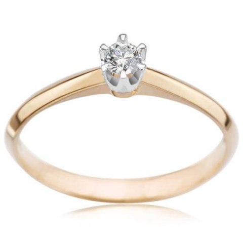 Złoty pierścionek PXD1935 - Diament