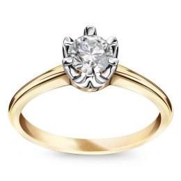 Złoty pierścionek PXD4839 - Diament
