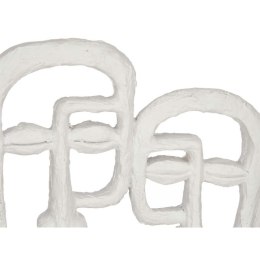 Figurka Dekoracyjna Twarz Biały 27 x 32,5 x 10,5 cm (4 Sztuk)
