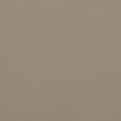 Poduszki na krzesła ogrodowe, 6 szt., taupe, 120x50x3 cm