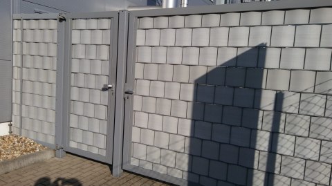 Taśma ogrodzeniowa ROLKA 26mb SMART 19cm PROTECTO™ SZARA