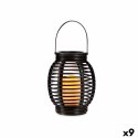 Latarnia LED Ciemny szary Plastikowy 16 x 20 x 16 cm (9 Sztuk)