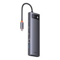 Wielofunkcyjny HUB 12w1 USB-C HDMI DP USB-C minijack 3.5mm RJ45 SD