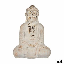 Dekoracyjna figurka ogrodowa Budda Polyresin 17 x 37 x 26 cm (4 Sztuk)