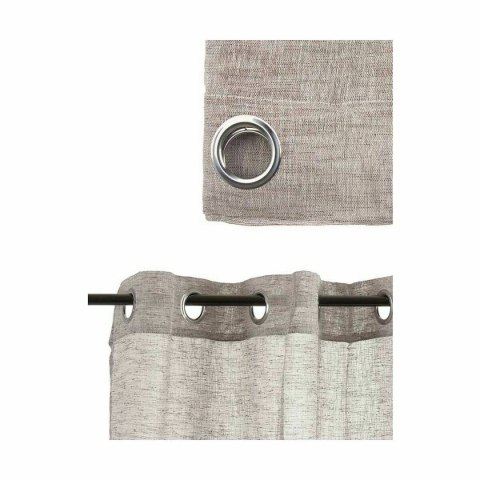 Zasłona Gift Decor Brązowy 140 x 0,1 x 260 cm (6 Sztuk)